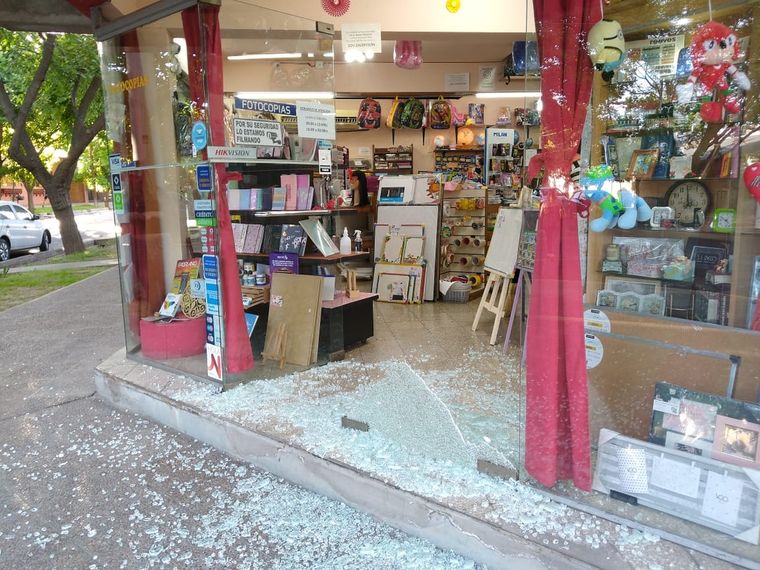 La librería Peltier fue una de las más afectadas