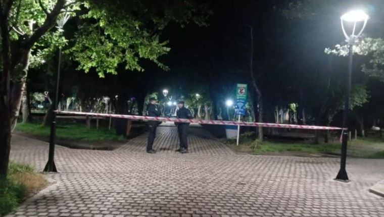 La plaza se encuentra clausurada actualmente. Foto: Agencia Noticias Argentinas/ redes.