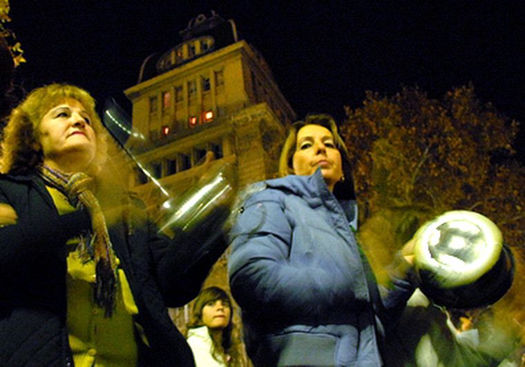 Las damas del PJ no se quedarán afuera de las marchas. Foto: Nacho Gaffuri / MDZ