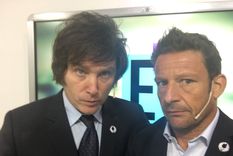 Javier Milei y Diego Giacomini fueron socios durante un largo tiempo. Foto: Twitter