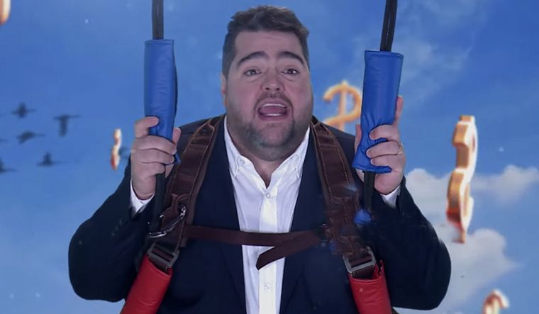 Se supo el día del debut de Darío Barassi en El Trece Foto: Captura TV