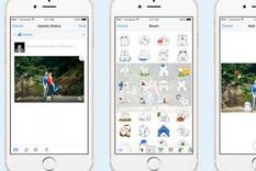 Facebook incorporó stickers en las imágenes