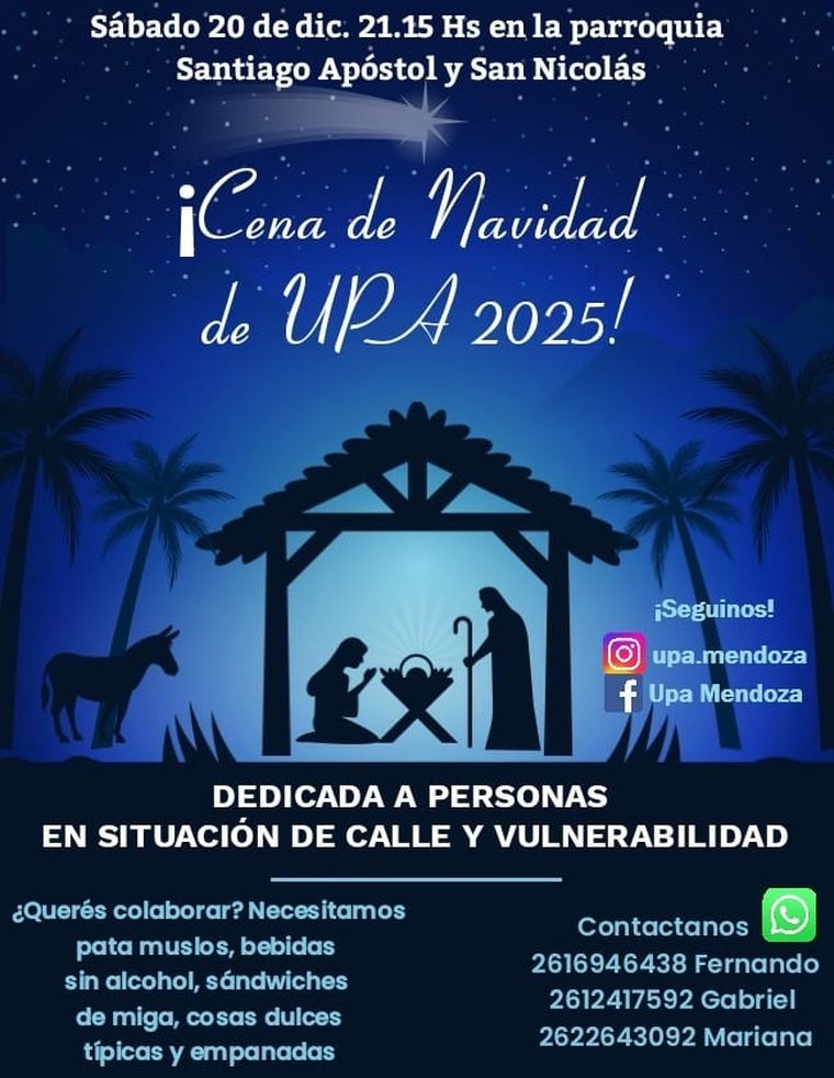 Cena de Navidad de UPA.