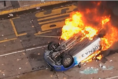 el angustiante relato del periodista de cadena 3 al que le prendieron fuego el auto en el congreso