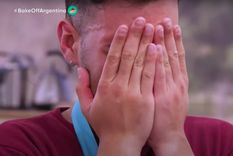 El desconsuelo de Emiliano al no poder cumplir con el desafío  (Video: Bake Off Argentina, Telefe)