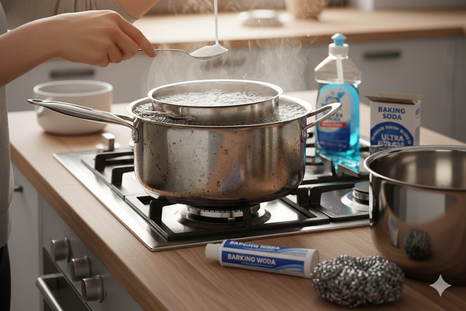 Un truco de limpieza poco conocido. Fuente: IA Gemini. Un truco de limpieza poco conocido. Fuente: IA Gemini.