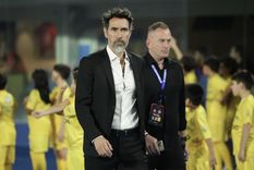 La llamativa frase de Eduardo Domínguez tras ganar el clásico de La Plata ante Gimnasia. La llamativa frase de Eduardo Domínguez tras ganar el clásico de La Plata ante Gimnasia.