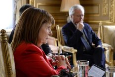 Patricia Bullrich con Marc Stanley Foto: Twitter Patricia Bullrich