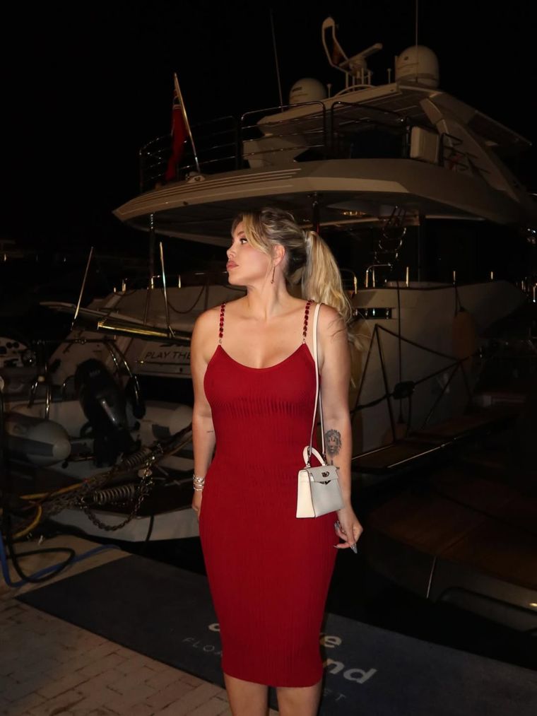 La modelo se encuentra en Ibiza. La modelo se encuentra en Ibiza.