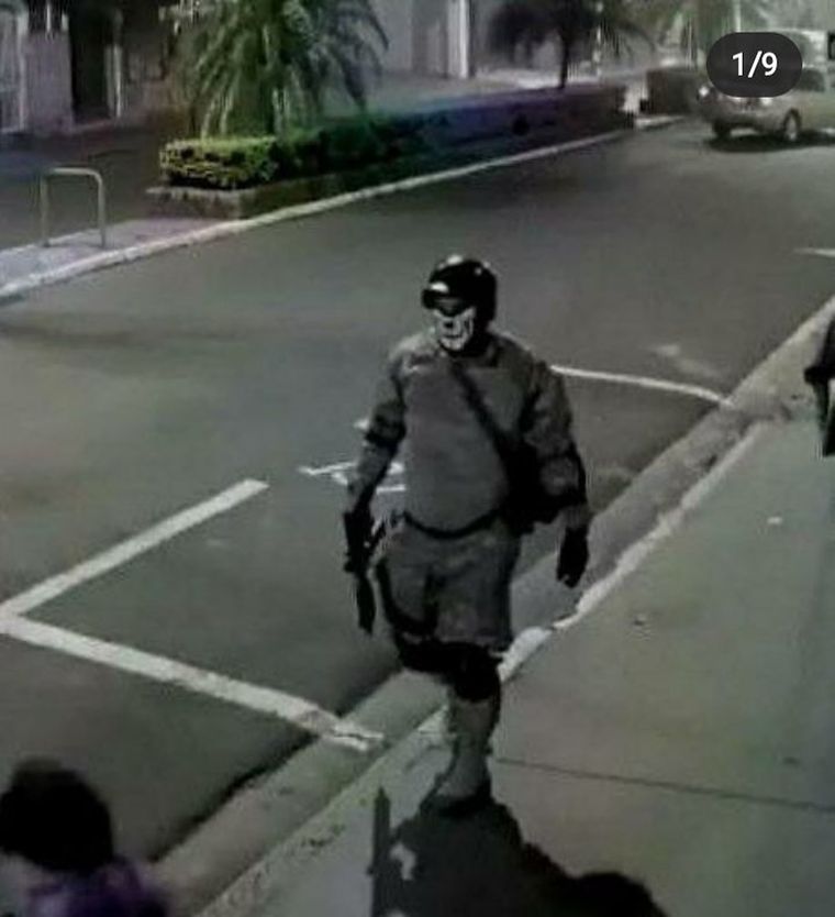 Sorprendente Se cree que los atacantes vinieron de otro sitio y actuaron según un plan. Foto: @EdwardHolfman