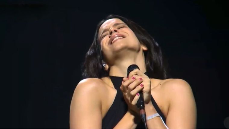 La artista catalana deslumbró y no se guardó las palabras.