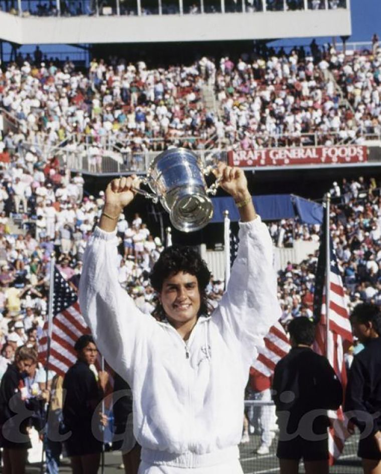 Gabriela Sabatini Foto: Télam