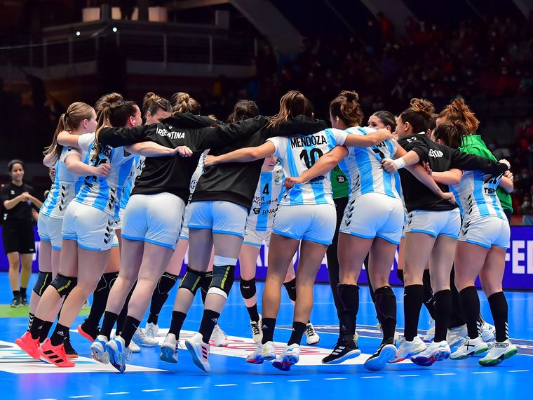 La Garra sigue dando positivos pasos en el Mundial. Foto: @CAHandball