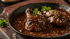 La receta del mole poblano puede contener más de 30 ingredientes diferentes, lo que la convierte en una de las recetas más complejas de la gastronomía mexicana y una de las más antiguas que aún se preparan de forma tradici La receta del mole poblano puede contener más de 30 ingredientes diferentes, lo que la convierte en una de las recetas más complejas de la gastronomía mexicana y una de las más antiguas que aún se preparan de forma tradici