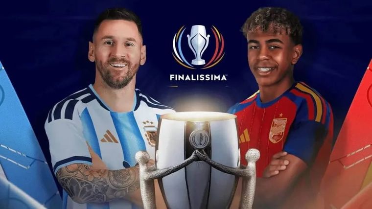 La Finalissima entre Argentina y España se disputará el viernes 27 de marzo en el Lusail Stadium de Qatar. 