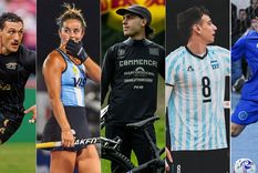 Rodrigo Isgró, Delfi Thome, Jero Paéz, Agus Loser y Tomás Civelli, referentes del deporte en Mendoza.&nbsp; 