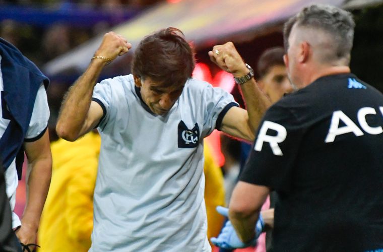 Gustavo Costas habló tras el triunfazo de Racing en la Bombonera.