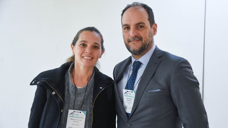 María Fernanda Solanes y Juan Manuel Alvarado. María Fernanda Solanes y Juan Manuel Alvarado.