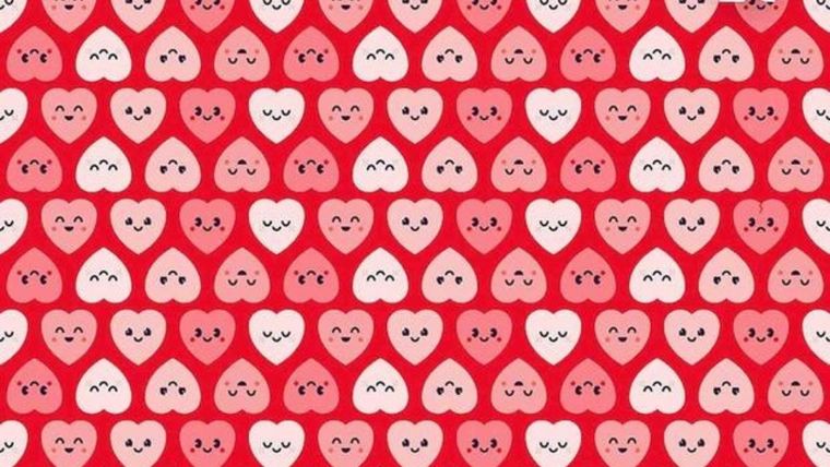 Acertijo visual, reto visual, corazón Pinterest Foto: Archivo MDZ