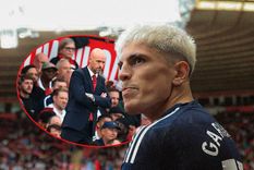 Alejandro Garnacho le lanzó una indirecta a Erik ten Hag. Foto: @garnacho7 y EFE Alejandro Garnacho le lanzó una indirecta a Erik ten Hag. Foto: @garnacho7 y EFE