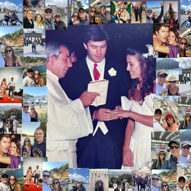 Gabriel Corrado y Constanza Feraud dieron el sí en 1989. Gabriel Corrado y Constanza Feraud dieron el sí en 1989.