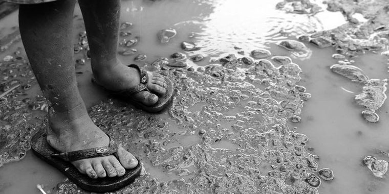 Esta es la entrada a la casa de un niño. Foto: Pachy Reynoso/MDZ