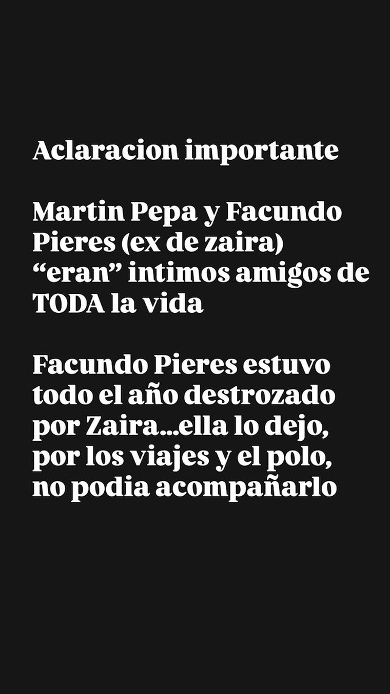 Yanina Latorre cuenta la situación. Créditos: Instagram Yanina Latorre cuenta la situación. Créditos: Instagram
