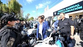 Un fiscal platense rechazo la denuncia penal contra Kicillof y su ministro de Seguridad, Javier Alonso, por la compra de autos para patrulleros a más del doble de valor de mercado Foto: Prensa gobierno de la provincia de Buenos Aires