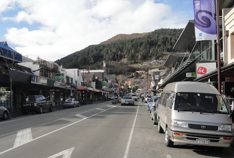 Las calles de la bella Queenstown. Foto: MDZ