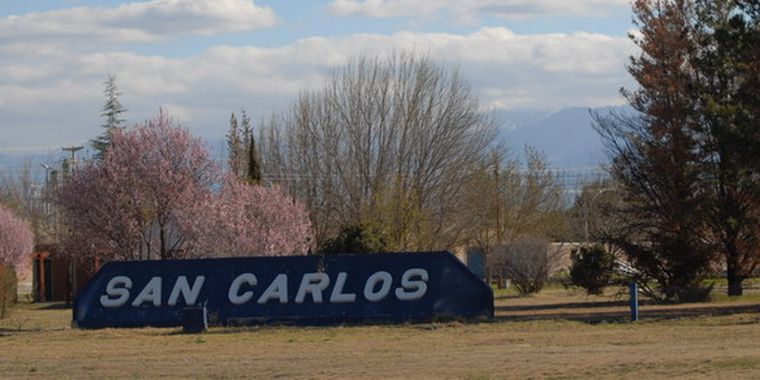 El accidente ocurrió en el paraje El Chacay.