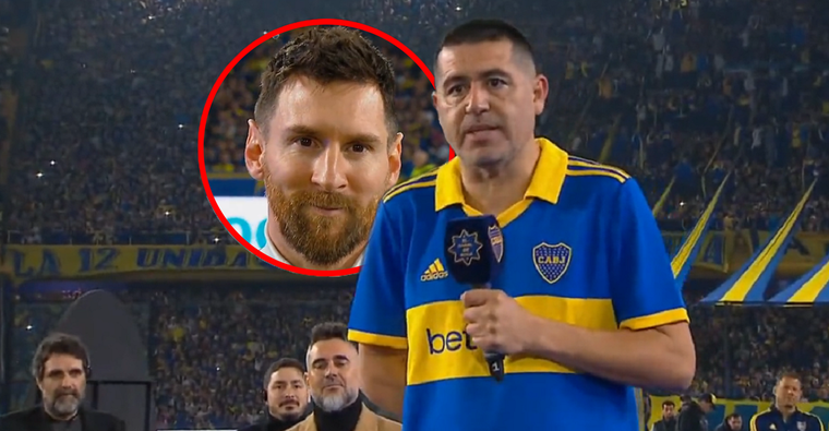 El Torero le dedicó unas palabras al rosarino.