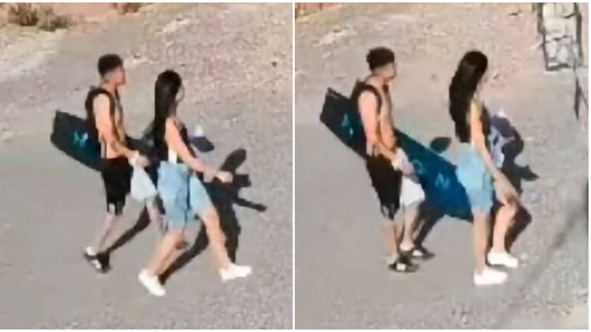 Robaron una costosa tabla de kitesurf en un parador de Potrerillos y quedaron filmados