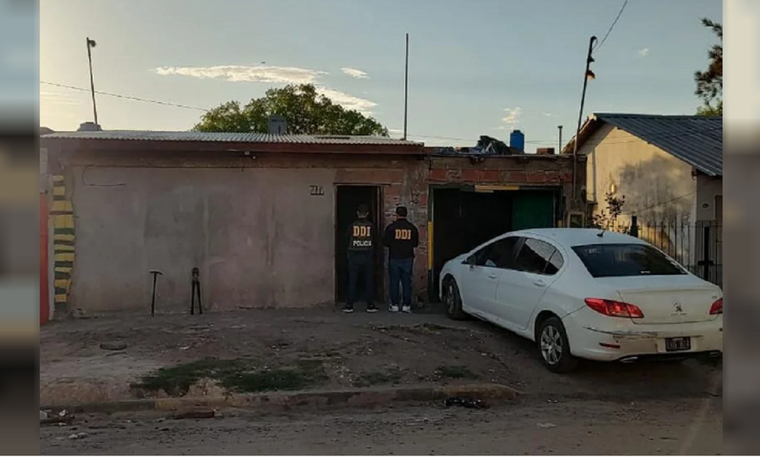 El lugar de las detenciones. Foto: NA