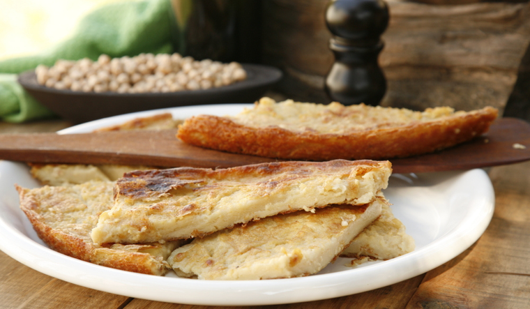 Faina casera: prepara este bocado italiano en tu cocina Foto: Shutterstock