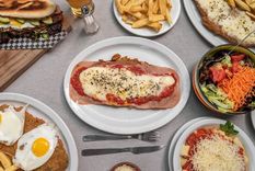 Las milanesas de Don Aldo: una delicia. Foto: Gentileza