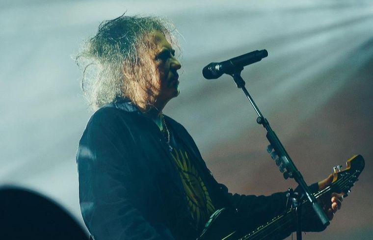 The Cure fue la banda encargada de cerrar la primera jornada del Primavera Sound. Foto: Twitter @ps_buenosaires. Ph: Mariano Mazza