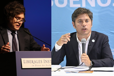 El Gobierno decidió elevar al gobernador bonaerense Axel Kicillof como el principal líder de la oposición en lugar de Cristina Fernández de Kirchner Foto: Montaje MDZ El Gobierno decidió elevar al gobernador bonaerense Axel Kicillof como el principal líder de la oposición en lugar de Cristina Fernández de Kirchner Foto: Montaje MDZ