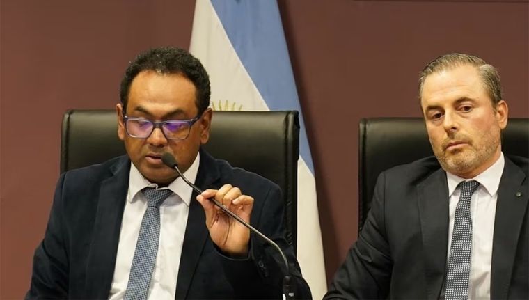 Los primeros fiscales del caso, Juan Carlos Castillo y Guillermo Barry, fueron citados a declarar Foto: Captura de pantalla