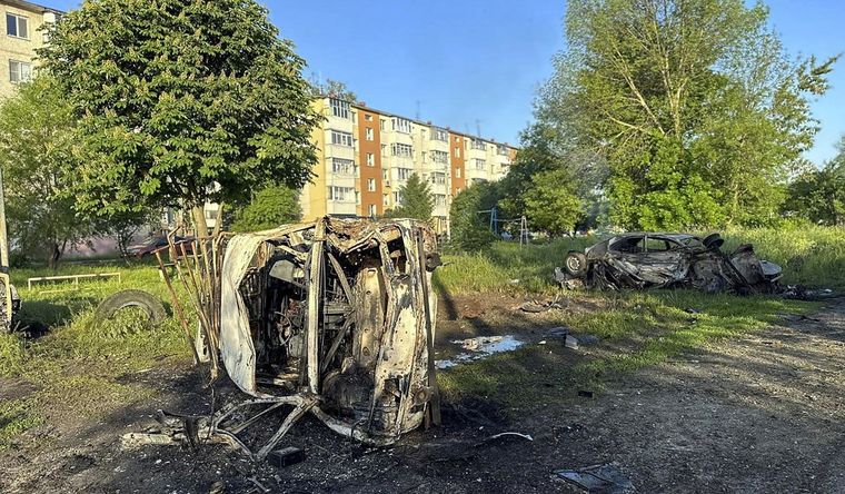 bombardeo ucraniano Los bombardeos ucranianos en Bélgorod ya son habituales. Foto: Efe.