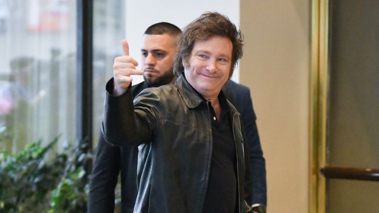 Javier Milei votará en las elecciones de Boca Foto: Noticias Argentinas