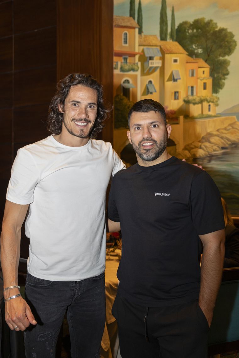 No te pierdas los detalles y la galería de fotos de un momento exclusivo protagonizado por dos ídolos del fútbol en Punta del Este. Foto: Gentileza