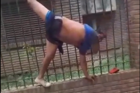 El escape frustrado Foto: Captura de video