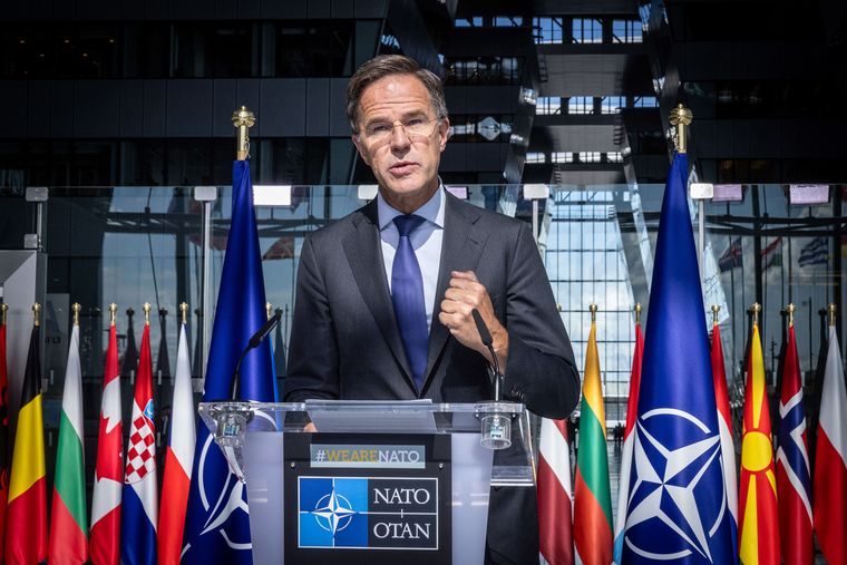 El secretario general de la OTAN, Mark Rutte, ofreció declaraciones tras la incursión de drones rusos en el espacio aéreo de Polonia. El secretario general de la OTAN, Mark Rutte, ofreció declaraciones tras la incursión de drones rusos en el espacio aéreo de Polonia.