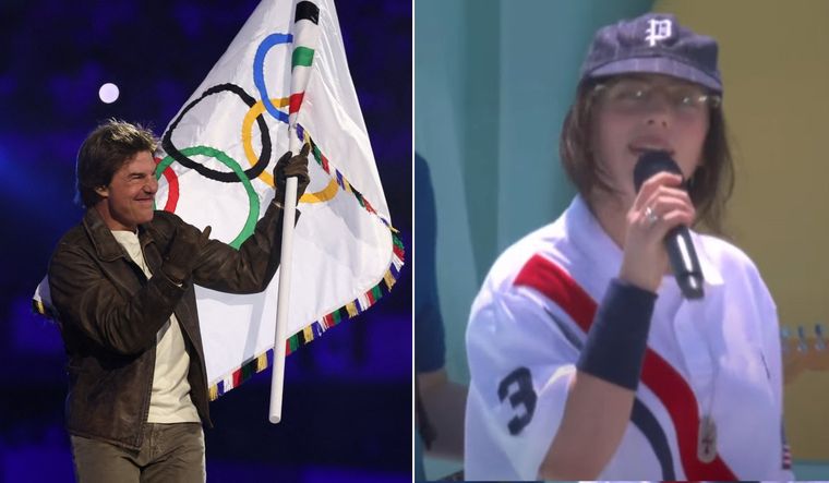 Tom Cruise y Billie Eilish grandes protagonistas en el cierre de los Juegos Olímpicos.
