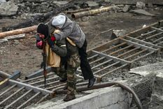 La guerra no se detiene en Ucrania. Foto: TELAM La guerra no se detiene en Ucrania. Foto: TELAM