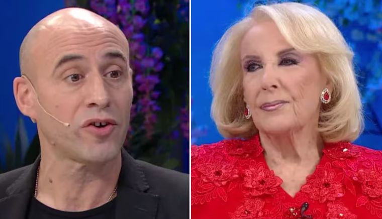 Pelado Trebucq y Mirtha Legrand opinaron sobre Javier Milei.