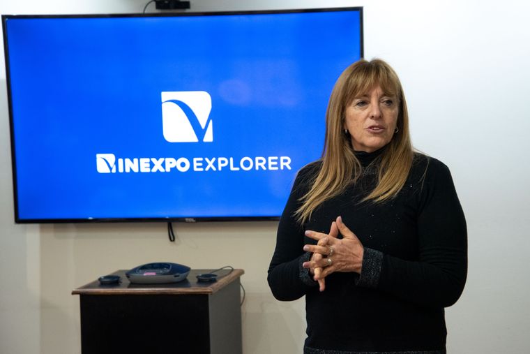 Patricia Ginénez, presidenta de la Unidad ProMendoza, una de las entidades que organiza el evento vitivinícola del año en la provincia.&nbsp;