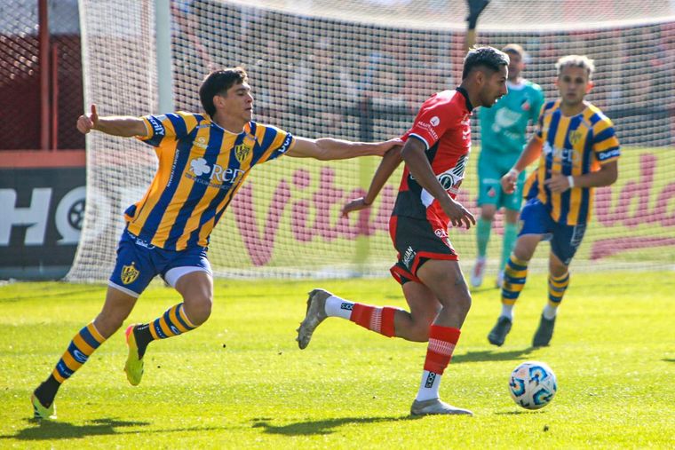 Deportivo Maipú perdió ante Atlanta en el Omar Higinio Sperdutti.