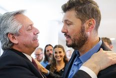 Alberto Fernández y Marcelo Tinelli