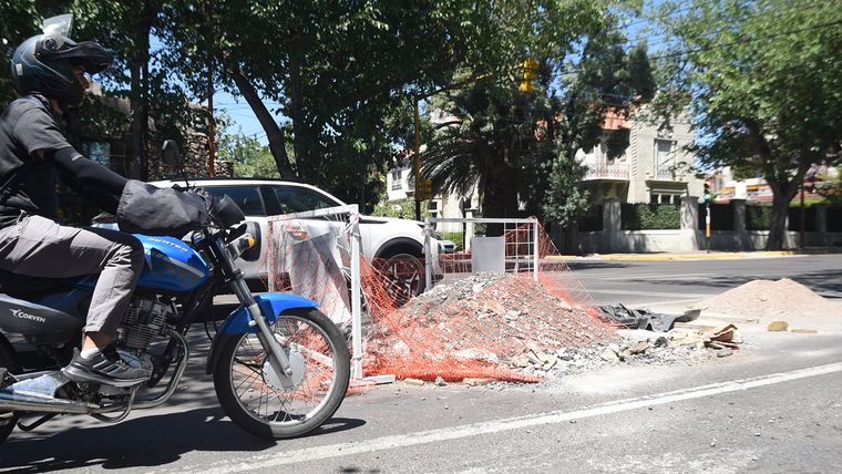 Las obras continúan en la Ciudad de Mendoza. Las obras continúan en la Ciudad de Mendoza.